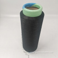 elastic polyester spandex air covered yarn